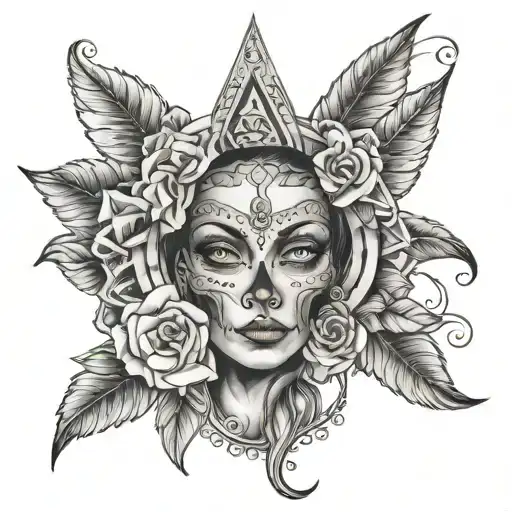 naira tattoo design idea