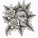 naira tattoo design idea