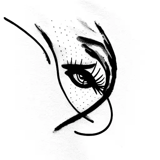 lady gaga mugler fashion show tattoo design idea