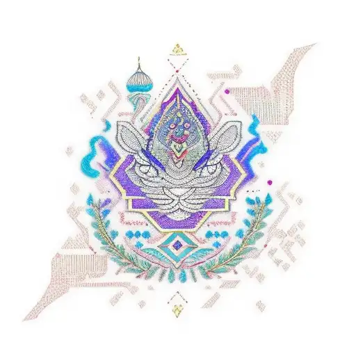 “I envision a captivating tattoo on my forearm, featuring the Arabic word ‘فلفل’ elegantly woven in an embroidery-like  tattoo design idea