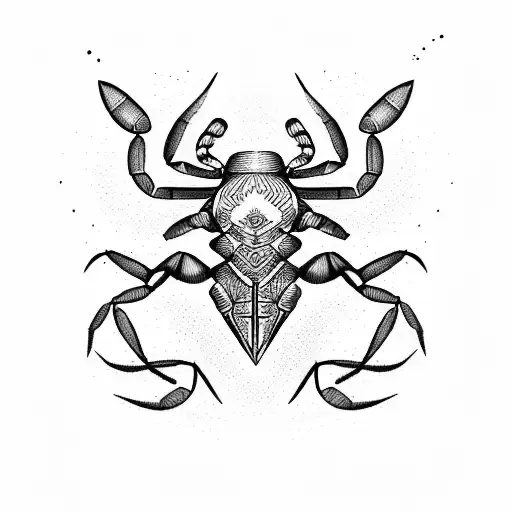 taurus, scorpion, gemini tattoo design idea