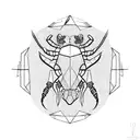 taurus, scorpion, Gemini tattoo design idea