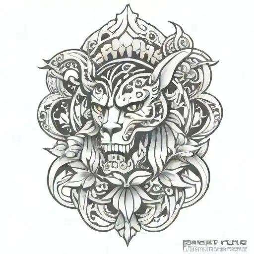 force focus tattoo design idea