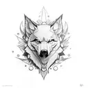 lobo tattoo design idea
