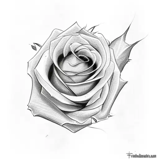 Mom name (Tina) With a rose tattoo design idea