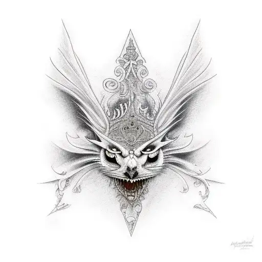 mago Merlin  tattoo design idea