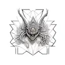  Merlin  tattoo design idea