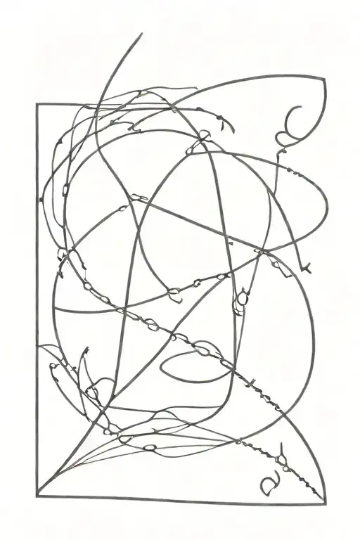 eating disorder symbol tattoo design idea