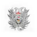 ave fenix tattoo design idea