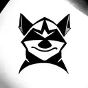 Sly Cooper  tattoo design idea