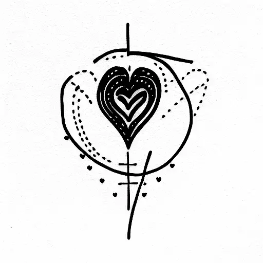 Self love  tattoo design idea