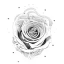 first born son, roses, nice clock  tattoo design idea