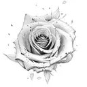 first born son, roses, nice clock  tattoo design idea
