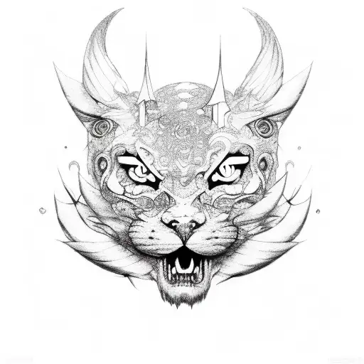 forbidden love tattoo design idea