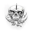 Grimreaper   tattoo design idea