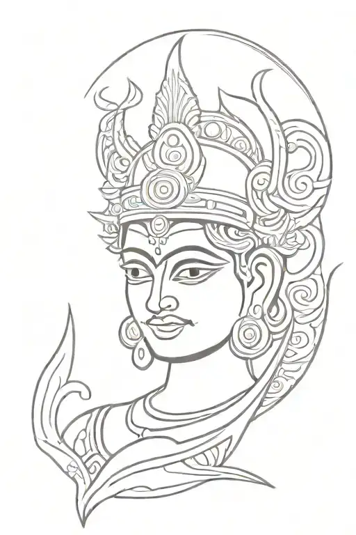 murugan vel trident tatto tattoo design idea