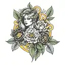 poland and ukraine  tattoo design idea