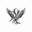 ave fenix tattoo design idea