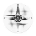 A Journey through Past and Future digital clock 11:26 time travel somewhere in time 1986 - bauhaus 93 font tattoo design idea