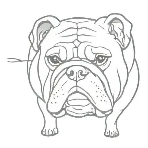 bulldog frances com thor tattoo design idea