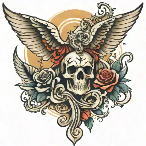 god gave me glory tattoo design idea