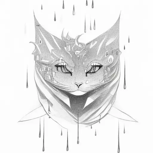 She's in the rain You wanna hurt yourself l'Il stay with you You wanna make yourself Go through the pain It's better to  tattoo design idea