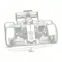 Lewis Hamilton and f1 car tattoo design idea