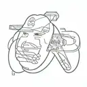 Lewis Hamilton and f1 car tattoo design idea