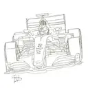 Lewis Hamilton and f1 car tattoo design idea