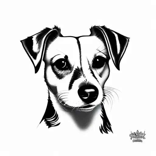 Energetic Jack Russell Terrier Pet Dog Temporary Tattoo Water Resistant  Fake Body Art Set Collection | Michaels