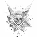 Star sonic tattoo design idea