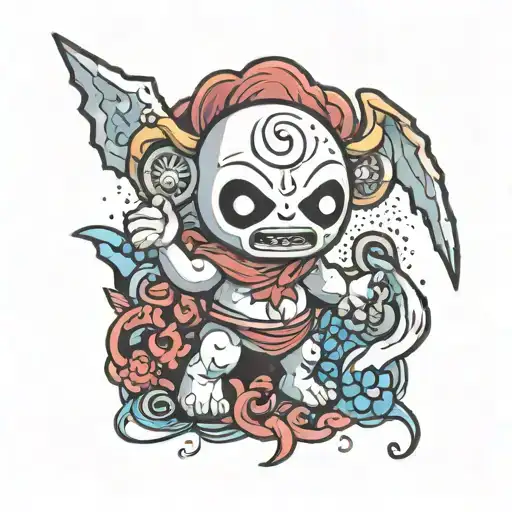 the binding of isaac tattoo design idea