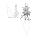 lindblum from final fantasy ix tattoo design idea