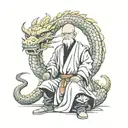 Dark mark hardy potter with shenglong dragonball tattoo design idea