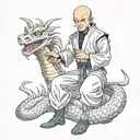 Dark mark hardy potter with shenglong dragonball tattoo design idea