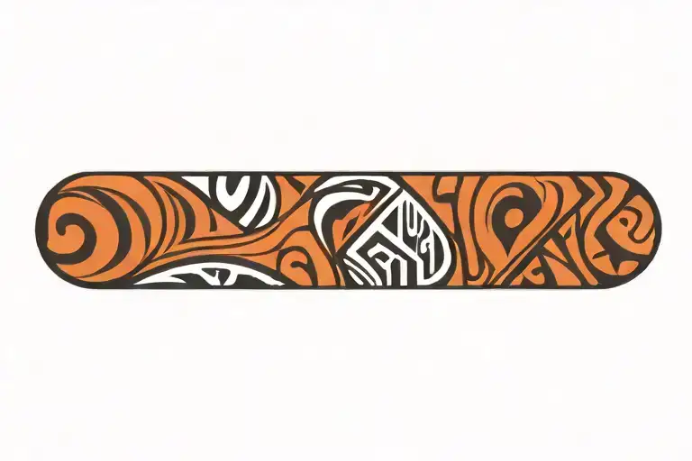 African tribal patterns tattoo design idea