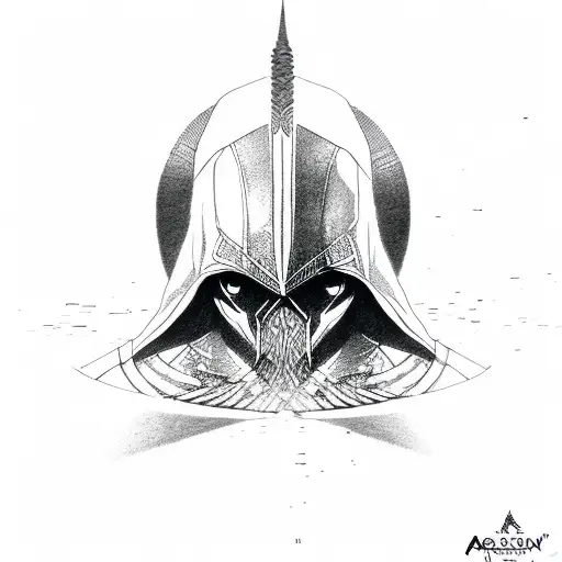 assassin's creed  tattoo design idea