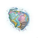 South America  tattoo design idea