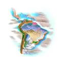 South America  tattoo design idea