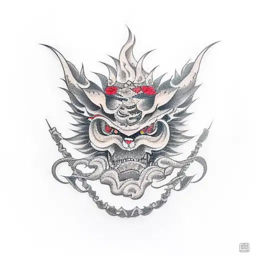 shinigami tattoo design idea