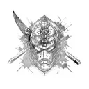 dark souls 3 tattoo design idea