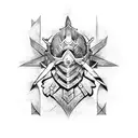 dark souls 3 tattoo design idea