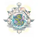 Electrical engineering tattoo design idea