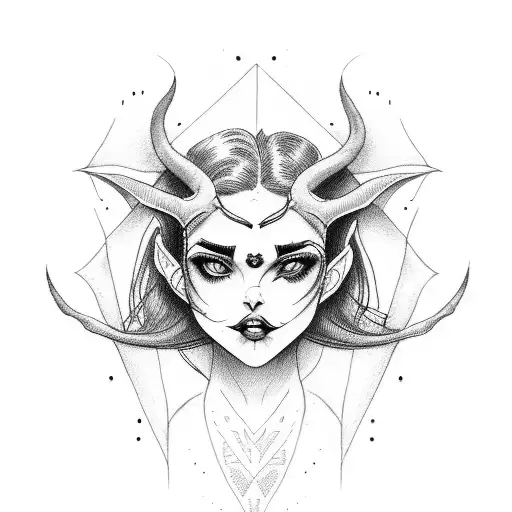 succubus tattoo tattoo design idea