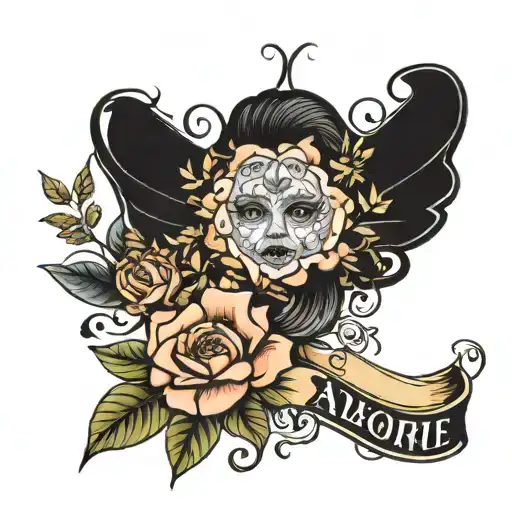 kids names: phoebe jack aubree jessica tattoo design idea