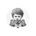 Childs name, River, Boy, Rustic, Manly tattoo design idea