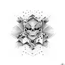 YOLO tattoo design idea