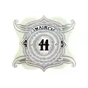 roman numerals 4•2•16 tattoo design idea