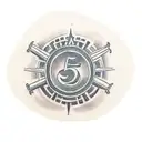 roman numerals 4•2•16 tattoo design idea