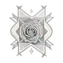 roman numerals 4•2•16 tattoo design idea